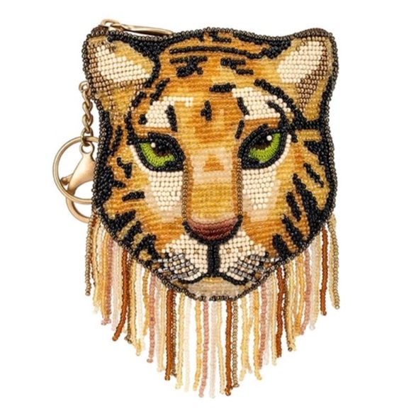 NWT MARY FRANCES Clemson Tigers Coin Purse - Picture 1 of 2